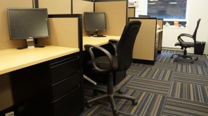 Office furniture assembly 